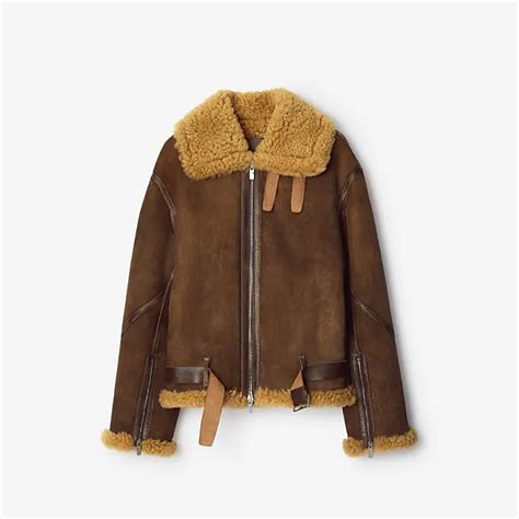 blouson aviateur burberry|Blouson aviateur en shearling (Otter) .